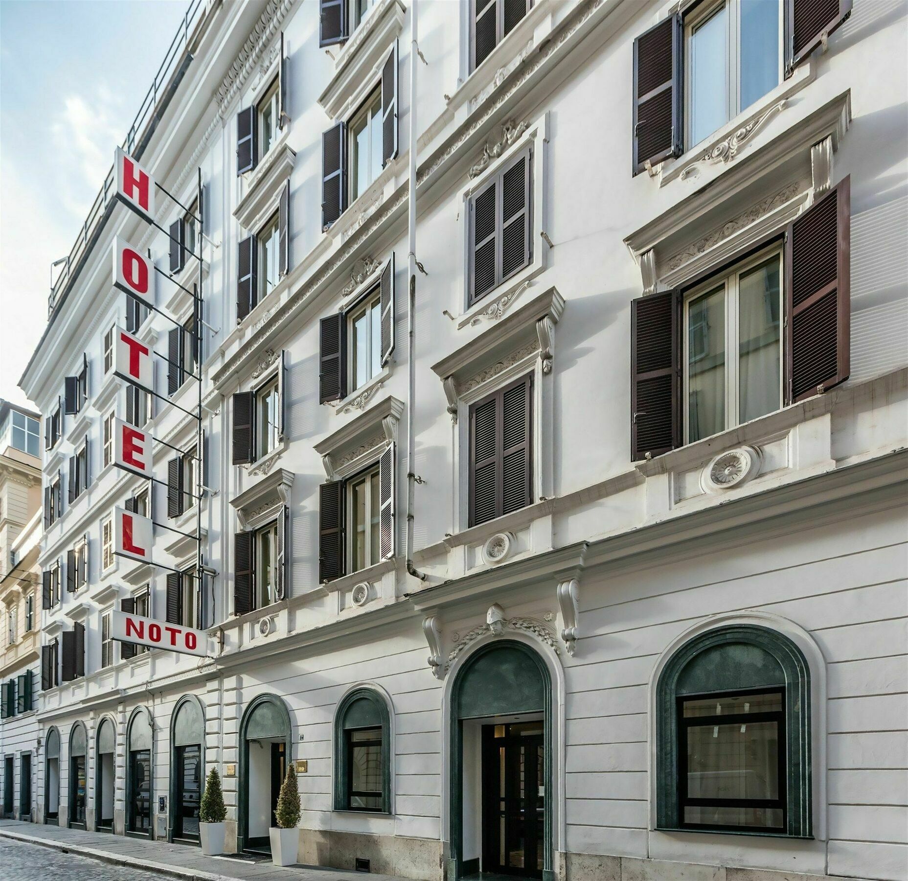 רומא Raeli Hotel Noto מראה חיצוני תמונה
